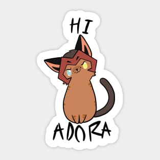 Hi Adora Sticker